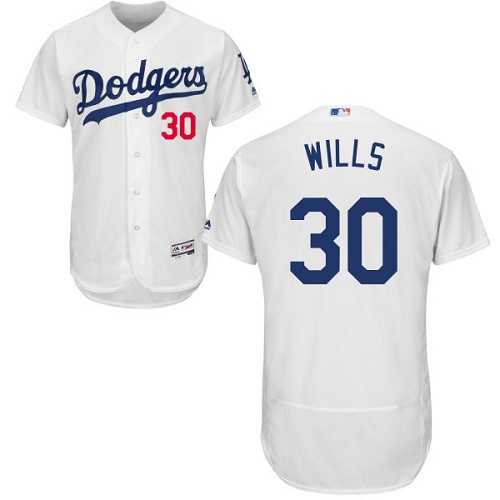 Los Angeles Dodgers #30 Maury Wills White Flexbase Stitched Jersey DingZhi,We sell and wholesale Los Angeles Dodgers #30 Maury Wills White Flexbase Stitched Jersey DingZhi on line form chian!