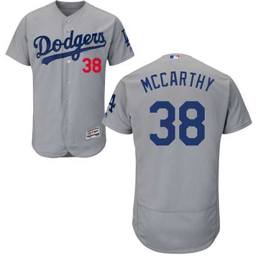 Los Angeles Dodgers #38 Brandon McCarthy Gray Flexbase Stitched Jersey DingZhi,We sell and wholesale Los Angeles Dodgers #38 Brandon McCarthy Gray Flexbase Stitched Jersey DingZhi on line form chian!