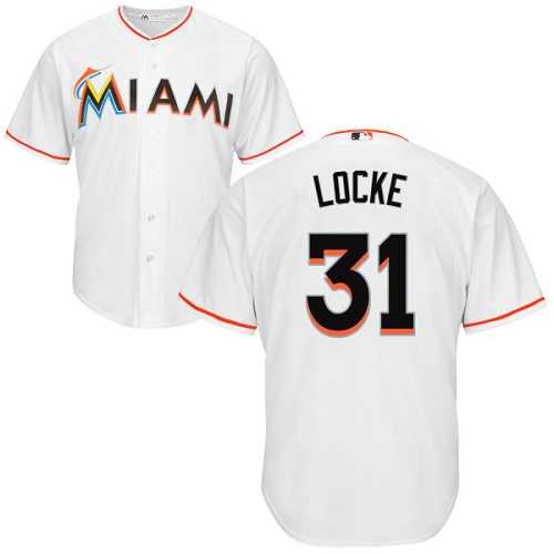 Miami Marlins #31 Jeff Locke White New Cool Base Stitched Jersey DingZhi,We sell and wholesale Miami Marlins #31 Jeff Locke White New Cool Base Stitched Jersey DingZhi on line form chian!