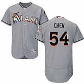 Miami Marlins #54 Wei Yin Chen Gray Flexbase Stitched Jersey DingZhi,baseball caps,new era cap wholesale,wholesale hats