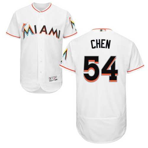 Miami Marlins #54 Wei Yin Chen White Flexbase Stitched Jersey DingZhi,We sell and wholesale Miami Marlins #54 Wei Yin Chen White Flexbase Stitched Jersey DingZhi on line form chian!