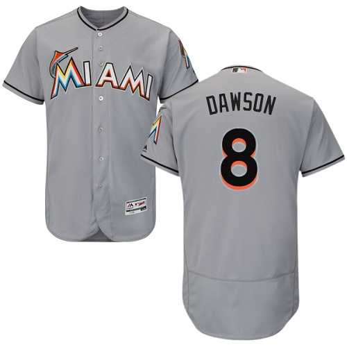 Miami Marlins #8 Andre Dawson Gray Flexbase Stitched Jersey DingZhi,We sell and wholesale Miami Marlins #8 Andre Dawson Gray Flexbase Stitched Jersey DingZhi on line form chian!