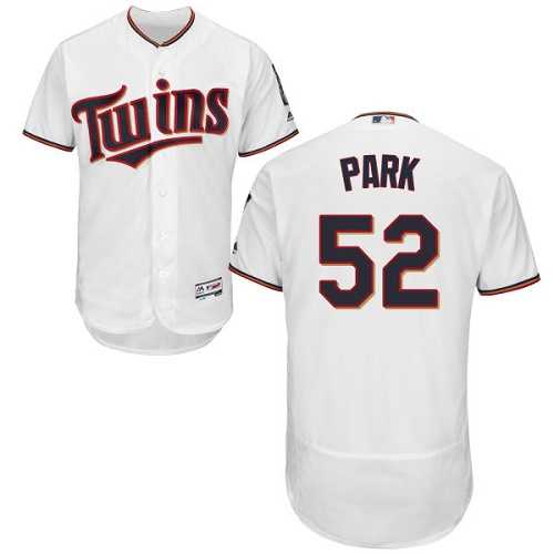 Minnesota Twins #52 Byung Ho Park White Flexbase Stitched Jersey DingZhi,We sell and wholesale Minnesota Twins #52 Byung Ho Park White Flexbase Stitched Jersey DingZhi on line form chian!