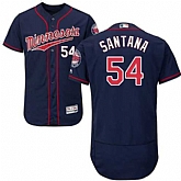 Minnesota Twins #54 Ervin Santana Navy Flexbase Stitched Jersey DingZhi,baseball caps,new era cap wholesale,wholesale hats