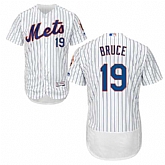 New York Mets #19 Jay Bruce White Flexbase Stitched Jersey DingZhi,baseball caps,new era cap wholesale,wholesale hats