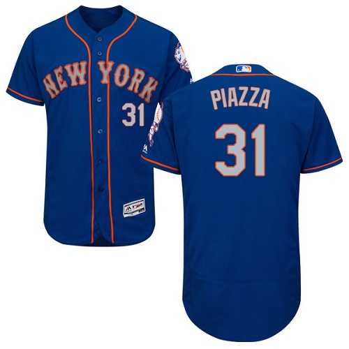 New York Mets #31 Mike Piazza Blue Alternate Flexbase Stitched Jersey DingZhi,We sell and wholesale New York Mets #31 Mike Piazza Blue Alternate Flexbase Stitched Jersey DingZhi on line form chian!