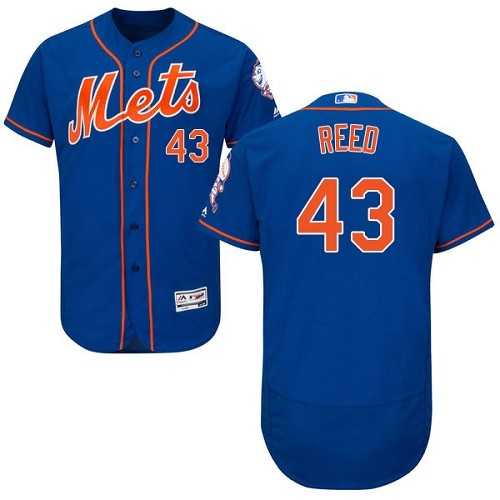 New York Mets #43 Addison Reed Blue Flexbase Stitched Jersey DingZhi,We sell and wholesale New York Mets #43 Addison Reed Blue Flexbase Stitched Jersey DingZhi on line form chian!