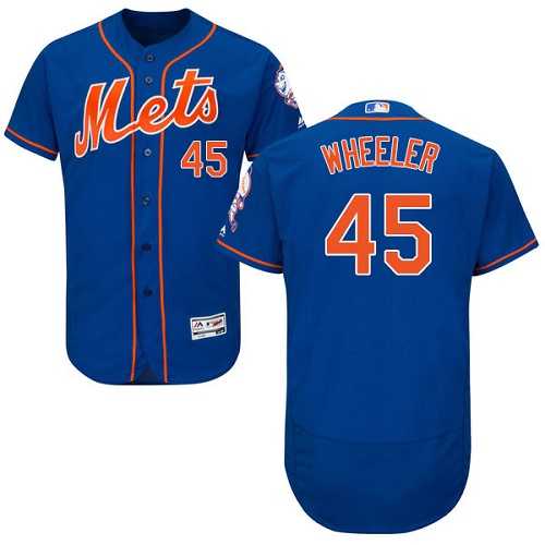 New York Mets #45 Zack Wheeler Blue Flexbase Stitched Jersey DingZhi,We sell and wholesale New York Mets #45 Zack Wheeler Blue Flexbase Stitched Jersey DingZhi on line form chian!
