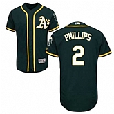 Oakland Athletics #2 Tony Phillips Green Flexbase Stitched Jersey DingZhi,baseball caps,new era cap wholesale,wholesale hats