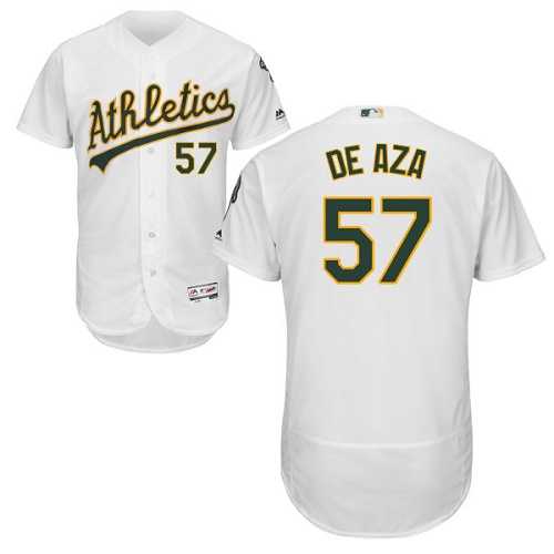 Oakland Athletics #57 Alejandro De Aza White Flexbase Stitched Jersey DingZhi,We sell and wholesale Oakland Athletics #57 Alejandro De Aza White Flexbase Stitched Jersey DingZhi on line form chian!