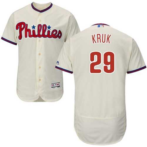 Philadelphia Phillies #29 John Kruk Cream Flexbase Stitched Jersey DingZhi,We sell and wholesale Philadelphia Phillies #29 John Kruk Cream Flexbase Stitched Jersey DingZhi on line form chian!