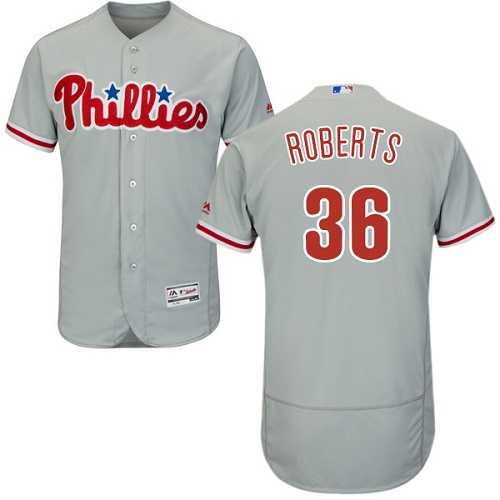 Philadelphia Phillies #36 Robin Roberts Gray Flexbase Stitched Jersey DingZhi,We sell and wholesale Philadelphia Phillies #36 Robin Roberts Gray Flexbase Stitched Jersey DingZhi on line form chian!