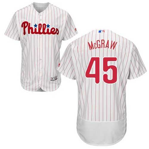 Philadelphia Phillies #45 Tug McGraw White Flexbase Stitched Jersey DingZhi,We sell and wholesale Philadelphia Phillies #45 Tug McGraw White Flexbase Stitched Jersey DingZhi on line form chian!
