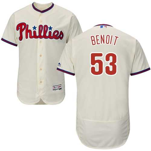 Philadelphia Phillies #53 Joaquin Benoit Cream Flexbase Stitched Jersey DingZhi,We sell and wholesale Philadelphia Phillies #53 Joaquin Benoit Cream Flexbase Stitched Jersey DingZhi on line form chian!