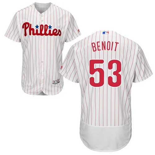 Philadelphia Phillies #53 Joaquin Benoit White Flexbase Stitched Jersey DingZhi,We sell and wholesale Philadelphia Phillies #53 Joaquin Benoit White Flexbase Stitched Jersey DingZhi on line form chian!