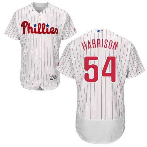 Philadelphia Phillies #54 Matt Harrison White Flexbase Stitched Jersey DingZhi,We sell and wholesale Philadelphia Phillies #54 Matt Harrison White Flexbase Stitched Jersey DingZhi on line form chian!