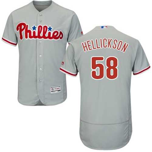 Philadelphia Phillies #58 Jeremy Hellickson Gray Flexbase Stitched Jersey DingZhi,We sell and wholesale Philadelphia Phillies #58 Jeremy Hellickson Gray Flexbase Stitched Jersey DingZhi on line form chian!