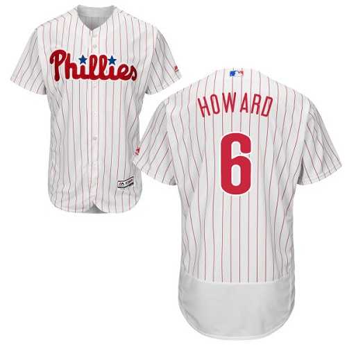 Philadelphia Phillies #6 Ryan Howard White Flexbase Stitched Jersey DingZhi,We sell and wholesale Philadelphia Phillies #6 Ryan Howard White Flexbase Stitched Jersey DingZhi on line form chian!