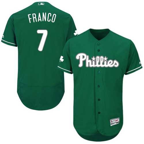 Philadelphia Phillies #7 Maikel Franco Green Celtic Flexbase Stitched Jersey DingZhi,We sell and wholesale Philadelphia Phillies #7 Maikel Franco Green Celtic Flexbase Stitched Jersey DingZhi on line form chian!