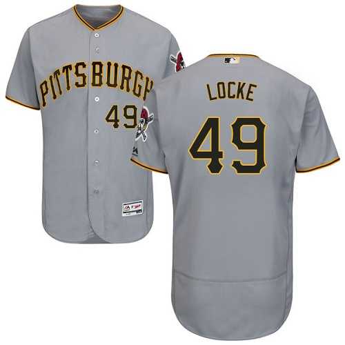 Pittsburgh Pirates #49 Jeff Locke Gray Flexbase Stitched Jersey DingZhi,We sell and wholesale Pittsburgh Pirates #49 Jeff Locke Gray Flexbase Stitched Jersey DingZhi on line form chian!