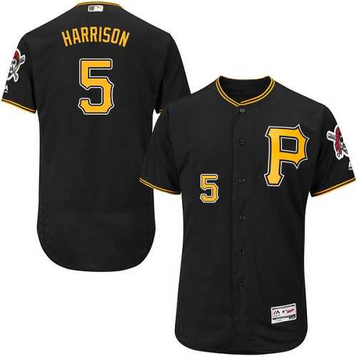 Pittsburgh Pirates #5 Josh Harrison Black Flexbase Stitched Jersey DingZhi,We sell and wholesale Pittsburgh Pirates #5 Josh Harrison Black Flexbase Stitched Jersey DingZhi on line form chian!
