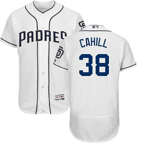 San Diego Padres #38 Trevor Cahill White Flexbase Stitched Jersey DingZhi,We sell and wholesale San Diego Padres #38 Trevor Cahill White Flexbase Stitched Jersey DingZhi on line form chian!