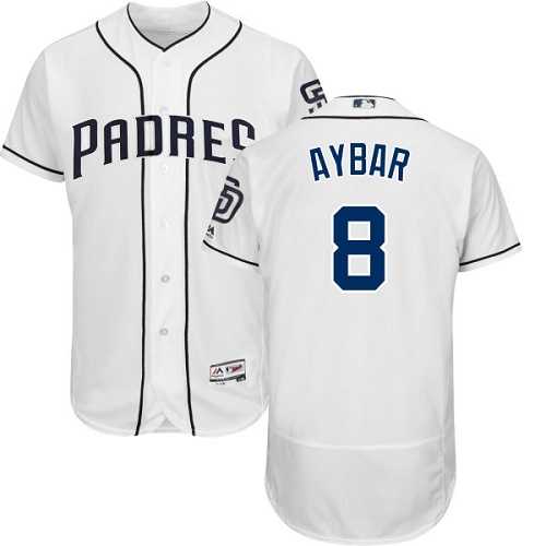 San Diego Padres #8 Erick Aybar White Flexbase Stitched Jersey DingZhi,We sell and wholesale San Diego Padres #8 Erick Aybar White Flexbase Stitched Jersey DingZhi on line form chian!
