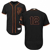 San Francisco Giants #12 Joe Panik Black Flexbase Stitched Jersey DingZhi,baseball caps,new era cap wholesale,wholesale hats