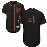 San Francisco Giants #4 Mel Ott Black Flexbase Stitched Jersey DingZhi,baseball caps,new era cap wholesale,wholesale hats