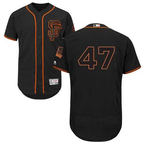 San Francisco Giants #47 Johnny Cueto Black Flexbase Stitched Jersey DingZhi,We sell and wholesale San Francisco Giants #47 Johnny Cueto Black Flexbase Stitched Jersey DingZhi on line form chian!