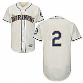 Seattle Mariners #2 Jean Segura Cream Flexbase Stitched Jersey DingZhi,baseball caps,new era cap wholesale,wholesale hats