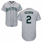 Seattle Mariners #2 Jean Segura Gray Flexbase Stitched Jersey DingZhi,baseball caps,new era cap wholesale,wholesale hats