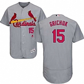 St. Louis Cardinals #15 Randal Grichuk Gray Flexbase Stitched Jersey DingZhi,baseball caps,new era cap wholesale,wholesale hats