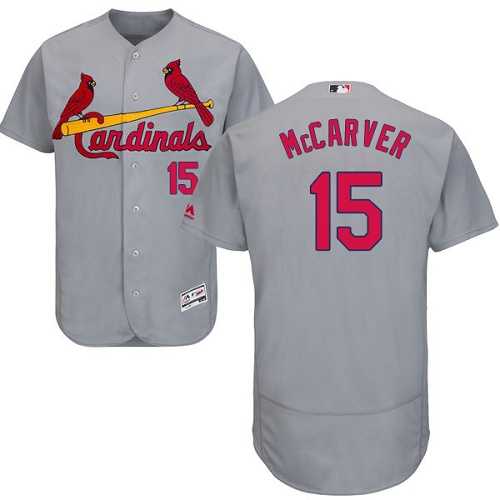 St. Louis Cardinals #15 Tim McCarver Gray Flexbase Stitched Jersey DingZhi,We sell and wholesale St. Louis Cardinals #15 Tim McCarver Gray Flexbase Stitched Jersey DingZhi on line form chian!