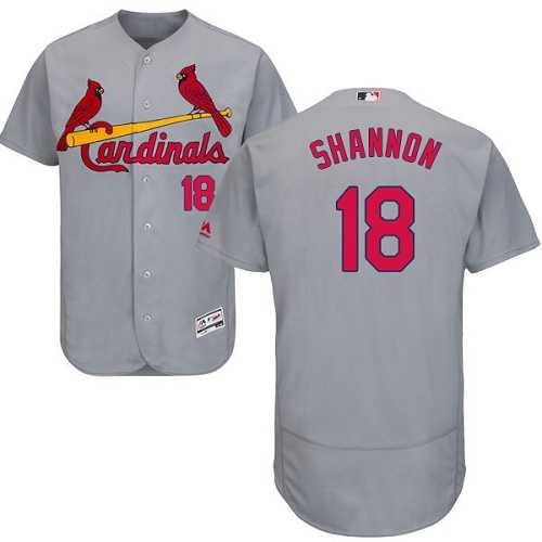 St. Louis Cardinals #18 Mike Shannon Gray Flexbase Stitched Jersey DingZhi,We sell and wholesale St. Louis Cardinals #18 Mike Shannon Gray Flexbase Stitched Jersey DingZhi on line form chian!