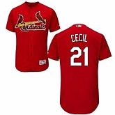 St. Louis Cardinals #21 Brett Cecil Red Flexbase Stitched Jersey DingZhi