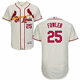 St. Louis Cardinals #25 Dexter Fowler Cream Flexbase Stitched Jersey DingZhi,baseball caps,new era cap wholesale,wholesale hats