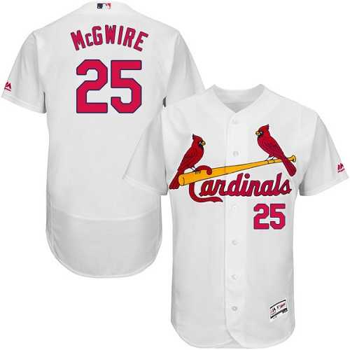St. Louis Cardinals #25 Mark McGwire White Flexbase Stitched Jersey DingZhi,We sell and wholesale St. Louis Cardinals #25 Mark McGwire White Flexbase Stitched Jersey DingZhi on line form chian!