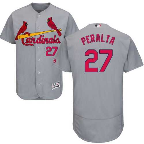 St. Louis Cardinals #27 Jhonny Peralta Gray Flexbase Stitched Jersey DingZhi,We sell and wholesale St. Louis Cardinals #27 Jhonny Peralta Gray Flexbase Stitched Jersey DingZhi on line form chian!