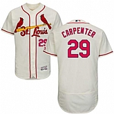 St. Louis Cardinals #29 Chris Carpenter Cream Flexbase Stitched Jersey DingZhi,baseball caps,new era cap wholesale,wholesale hats