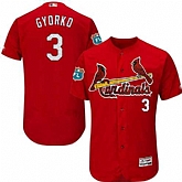 St. Louis Cardinals #3 Jedd Gyorko Red 2017 Spring Training Flexbase Stitched Jersey DingZhi,baseball caps,new era cap wholesale,wholesale hats