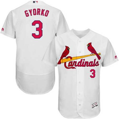 St. Louis Cardinals #3 Jedd Gyorko White Flexbase Stitched Jersey DingZhi,We sell and wholesale St. Louis Cardinals #3 Jedd Gyorko White Flexbase Stitched Jersey DingZhi on line form chian!