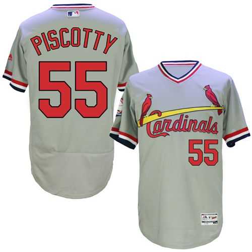 St. Louis Cardinals #55 Stephen Piscotty Gray 1978 Turn Back The Clock Flexbase Stitched Jersey DingZhi,We sell and wholesale St. Louis Cardinals #55 Stephen Piscotty Gray 1978 Turn Back The Clock Flexbase Stitched Jersey DingZhi on line form chian!