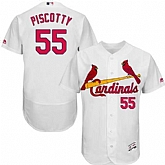St. Louis Cardinals #55 Stephen Piscotty White Flexbase Stitched Jersey DingZhi,baseball caps,new era cap wholesale,wholesale hats