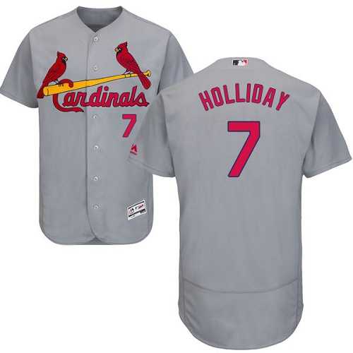 St. Louis Cardinals #7 Matt Holliday Gray Flexbase Stitched Jersey DingZhi,We sell and wholesale St. Louis Cardinals #7 Matt Holliday Gray Flexbase Stitched Jersey DingZhi on line form chian!