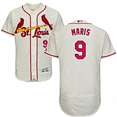 St. Louis Cardinals #9 Roger Maris Cream Flexbase Stitched Jersey DingZhi,baseball caps,new era cap wholesale,wholesale hats