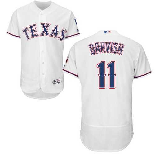 Texas Rangers #11 Yu Darvish White Flexbase Stitched Jersey DingZhi,We sell and wholesale Texas Rangers #11 Yu Darvish White Flexbase Stitched Jersey DingZhi on line form chian!