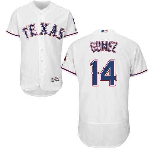 Texas Rangers #14 Carlos Gomez White Flexbase Stitched Jersey DingZhi,We sell and wholesale Texas Rangers #14 Carlos Gomez White Flexbase Stitched Jersey DingZhi on line form chian!