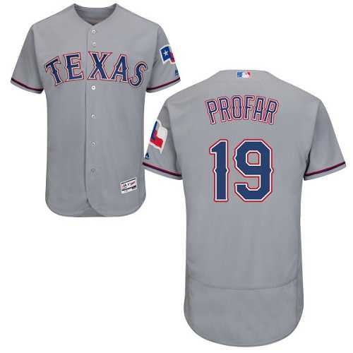 Texas Rangers #19 Jurickson Profar Gray Flexbase Stitched Jersey DingZhi,We sell and wholesale Texas Rangers #19 Jurickson Profar Gray Flexbase Stitched Jersey DingZhi on line form chian!