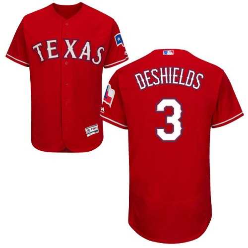 Texas Rangers #3 Delino Deshields Red Flexbase Stitched Jersey DingZhi,We sell and wholesale Texas Rangers #3 Delino Deshields Red Flexbase Stitched Jersey DingZhi on line form chian!